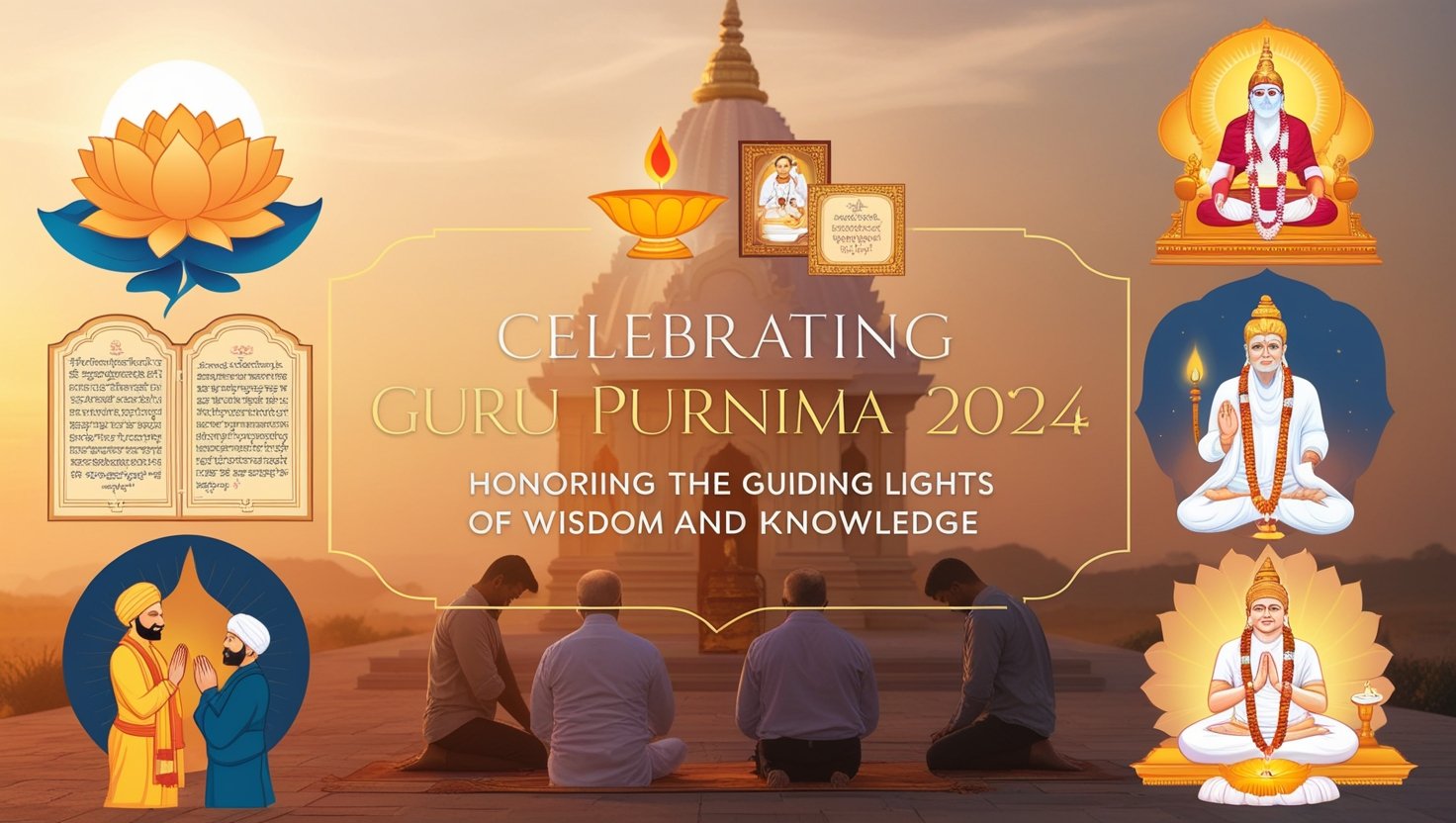 Celebrating Guru Purnima 2024: Honoring the Guiding Lights of Wisdom and Knowledge