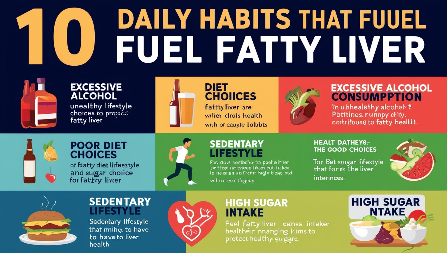 Fatty Liver: 10 Lifestyle Habits That Put Your Liver at Risk – Protect Your Health Today!