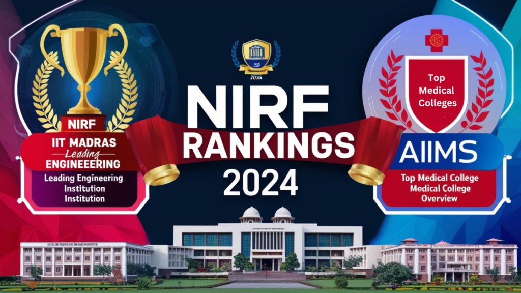 NIRF Rankings 2024: IIT Madras and AIIMS Delhi 