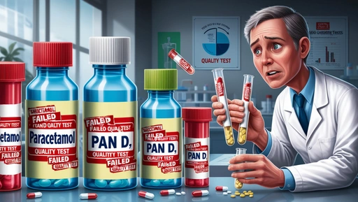 Paracetamol, Pan D, and 52 Other Drugs Fail Quality Test: Unveiling a Major Health Crisis
