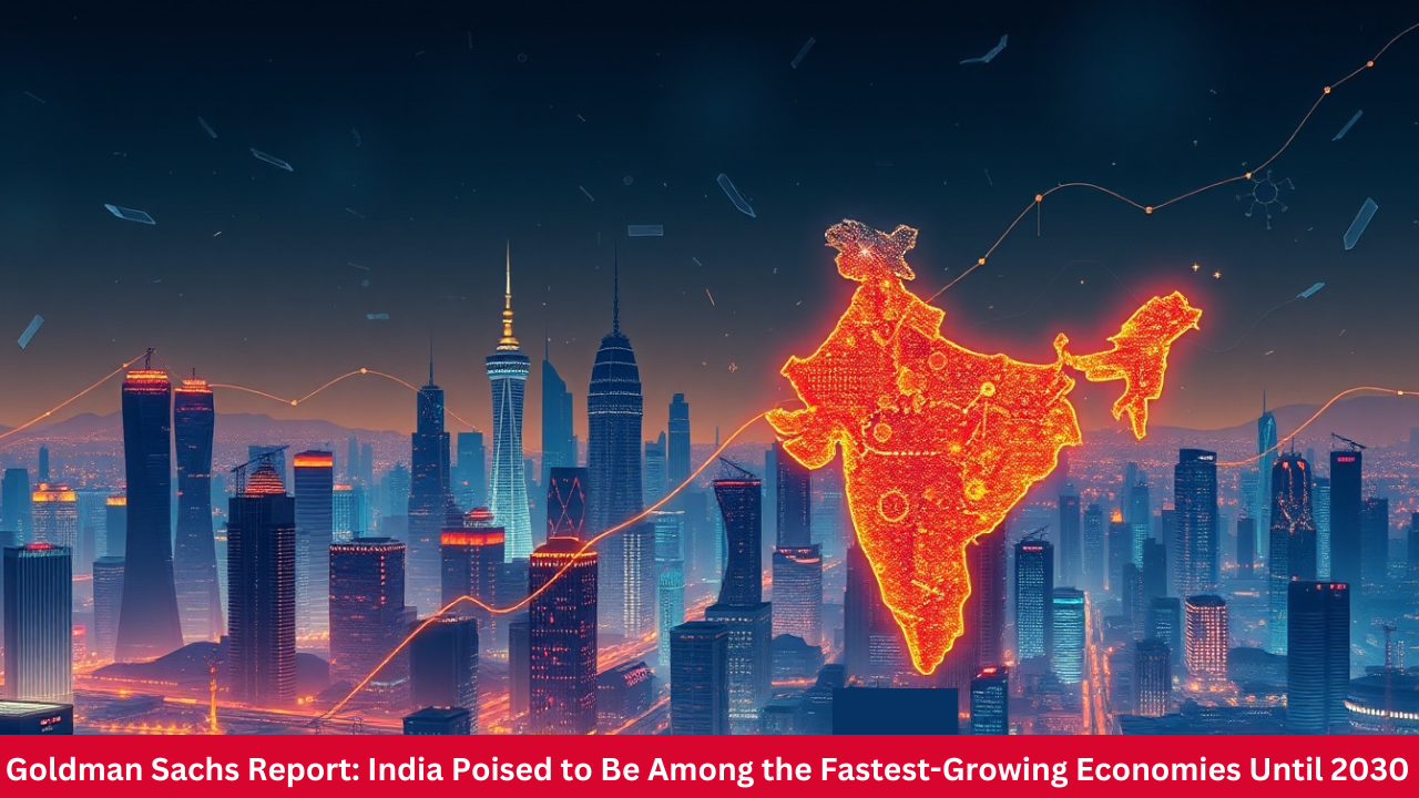 Goldman Sachs Report: India Poised to Be Among the Fastest-Growing Economies