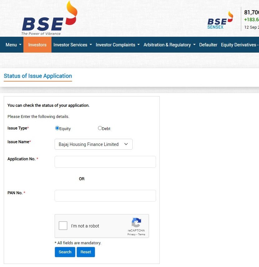 "Bajaj Housing Finance IPO Allotment: Your Complete Guide to Checking Status Effortlessly"