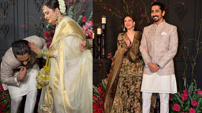 "Aditi Rao Hydari and Siddharth's Dreamy Wedding: Inside Their Intimate 400-Year-Old Temple Ceremony"