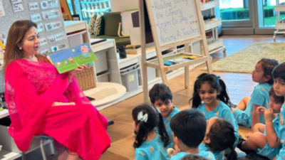 Nita Ambani brings Peppa Pig to life for Prithvi