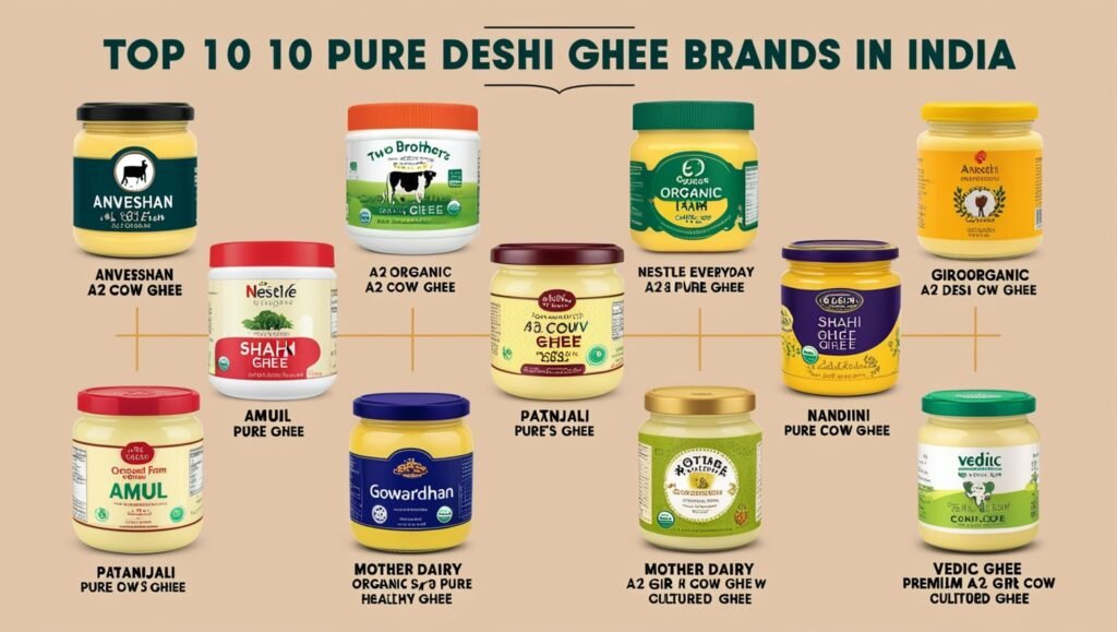 Top 10 Pure Desi Ghee Brands