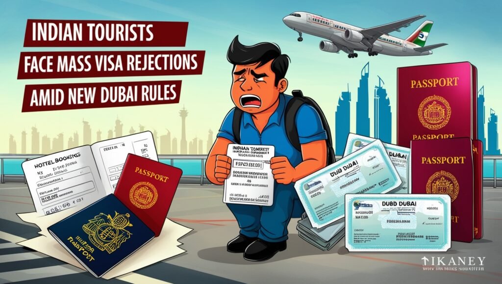 Indian Tourists Face Mass Visa Rejections Amid New Dubai visa Rules