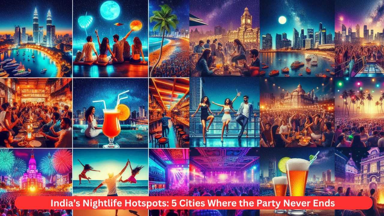 India’s Nightlife Hotspots: 5 Cities Where the Party Never Ends
