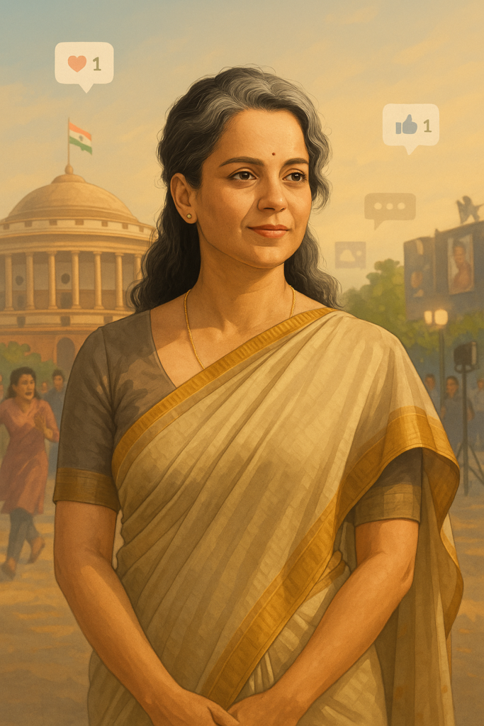 Kangana Ranaut’s latest comments are sparking a broader conversation about ageing, authenticity, and career transitions