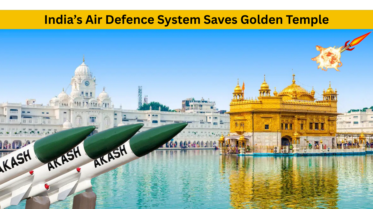 India’s Air Defence System Saves Golden Temple: Heroic Shield Stops Pakistani Missile Blitz in Its Tracks