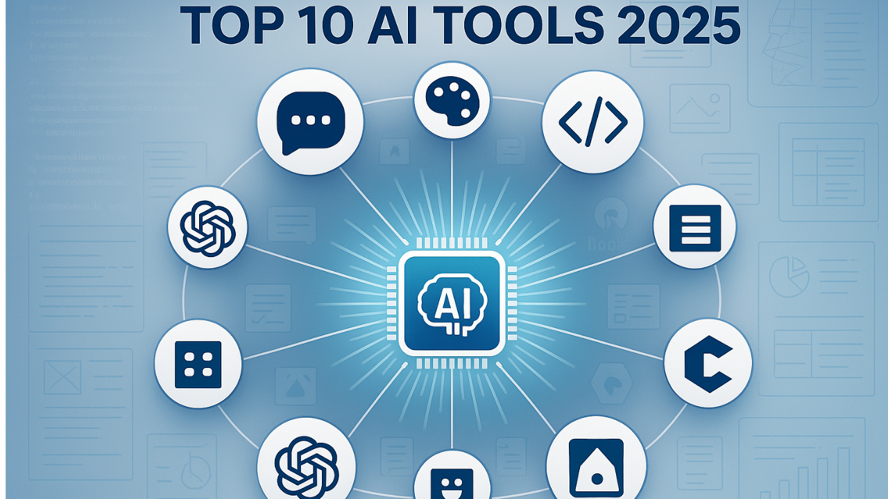 Top 10 AI Tools You Need in 2025: Boost Productivity, Creativity & Learning