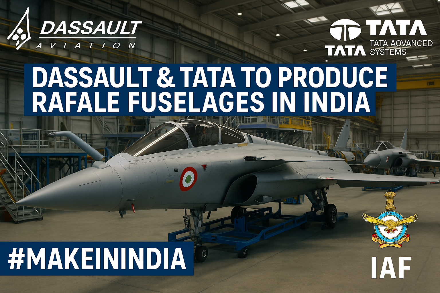 India Soars: Dassault-Tata Strike Historic Rafale Jet Deal to Power IAF’s Future