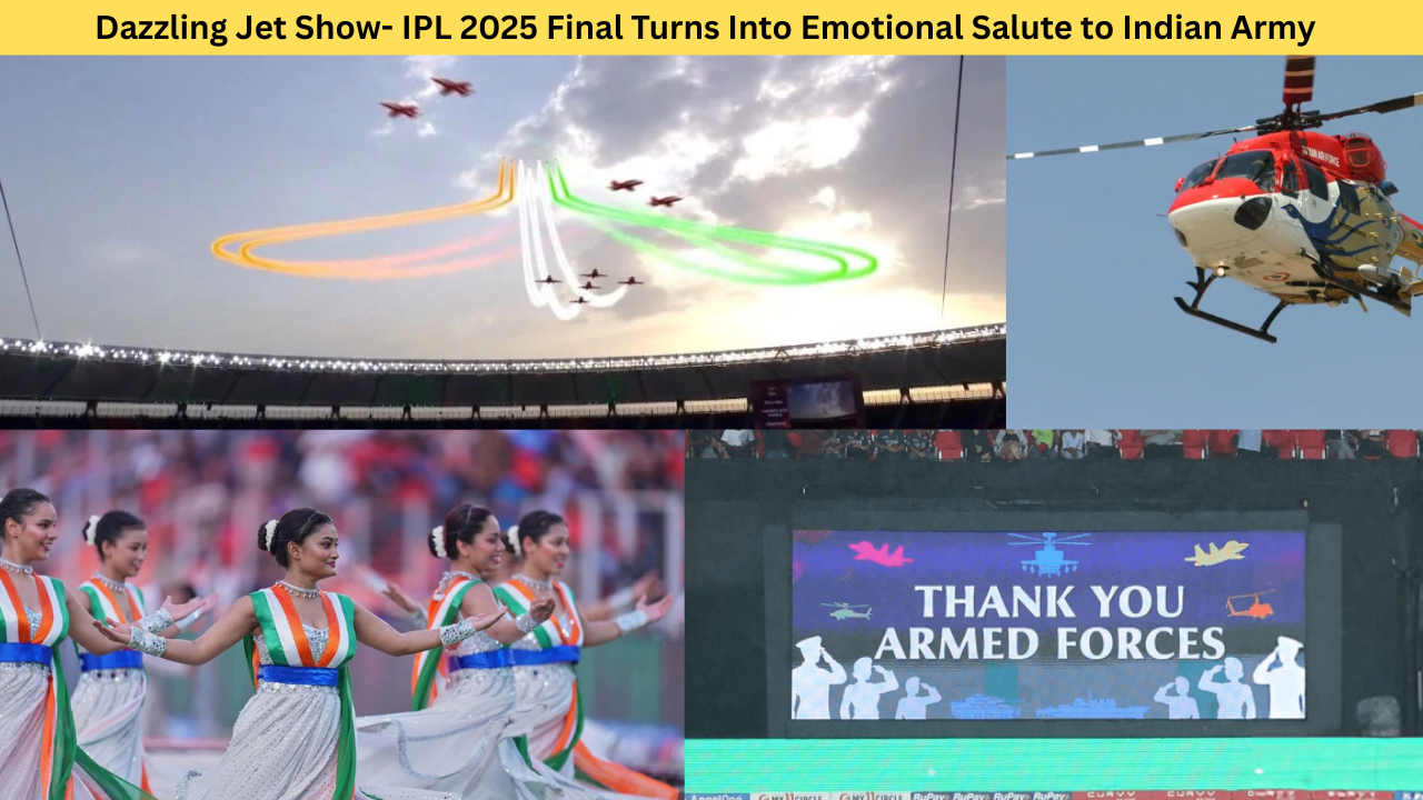 Dazzling Jet Show- IPL 2025 Final Turns Into Emotional Salute to Indian Army