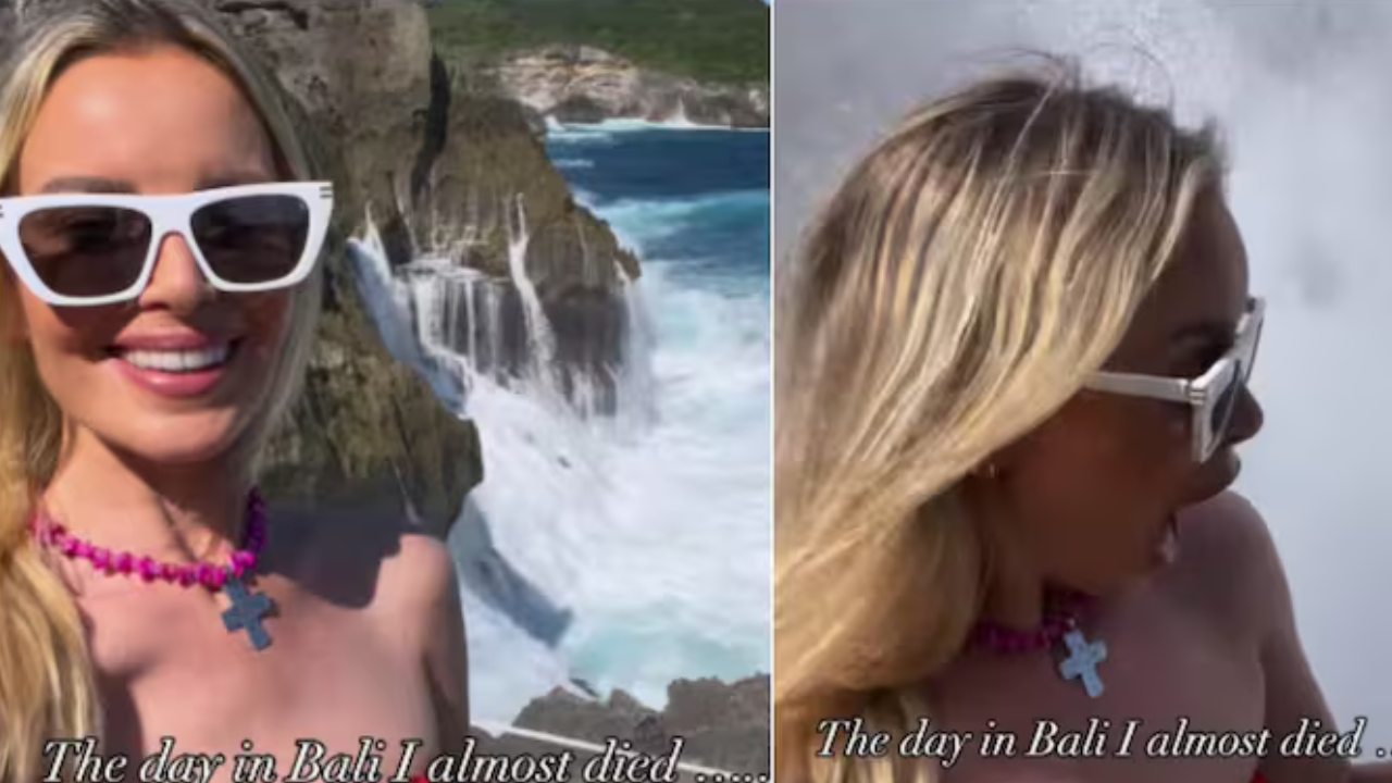 Travel Creator Katy Johnson Nearly Swept Away by Giant Wave in Bali—Viral Video Ignites Safety Concerns