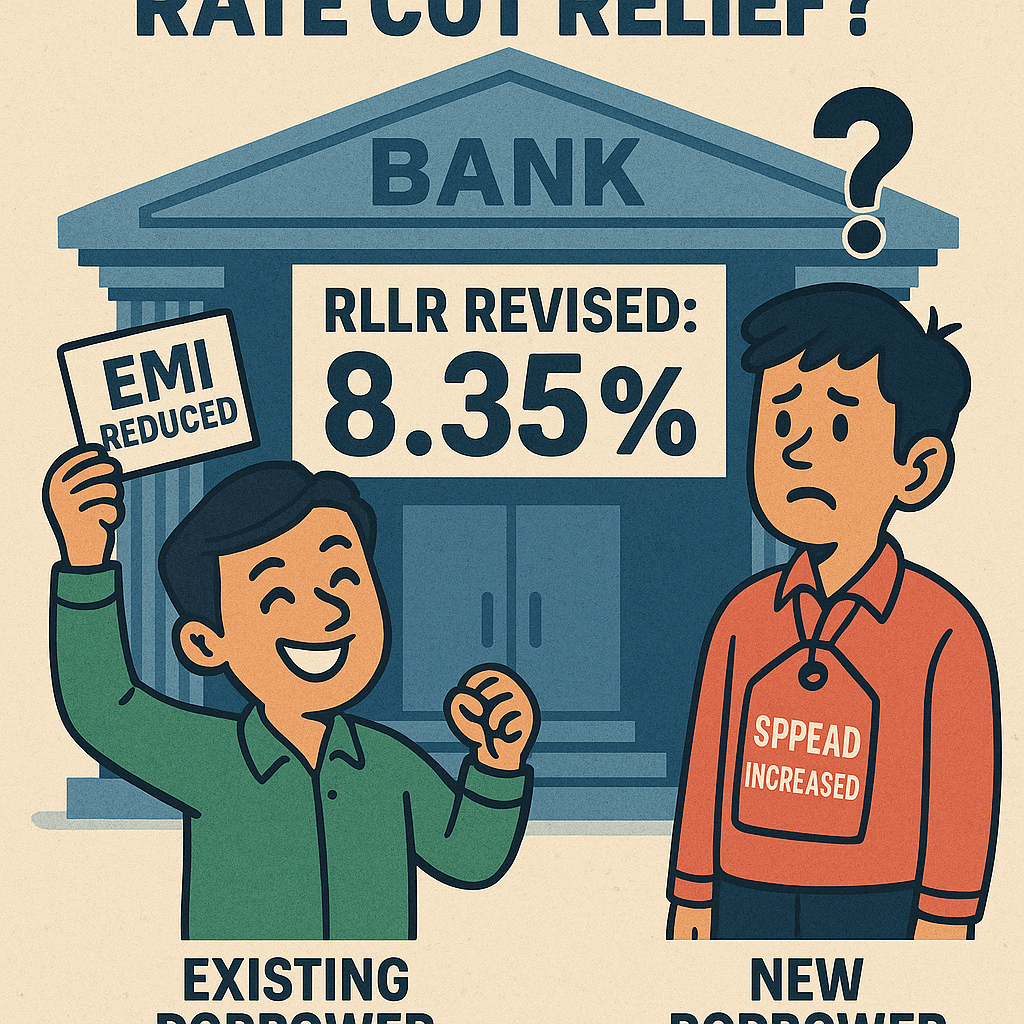 Bank rate cut Slash Lending Rates: Faster Relief for Existing Borrowers as RLLR Adjusts with Repo Cut