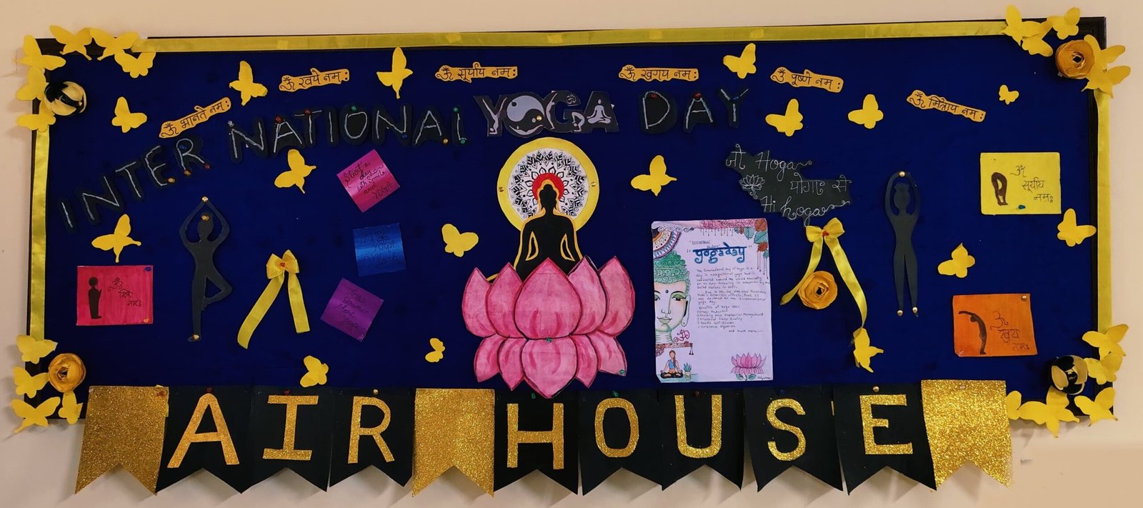 saraswati world school international yoga day
