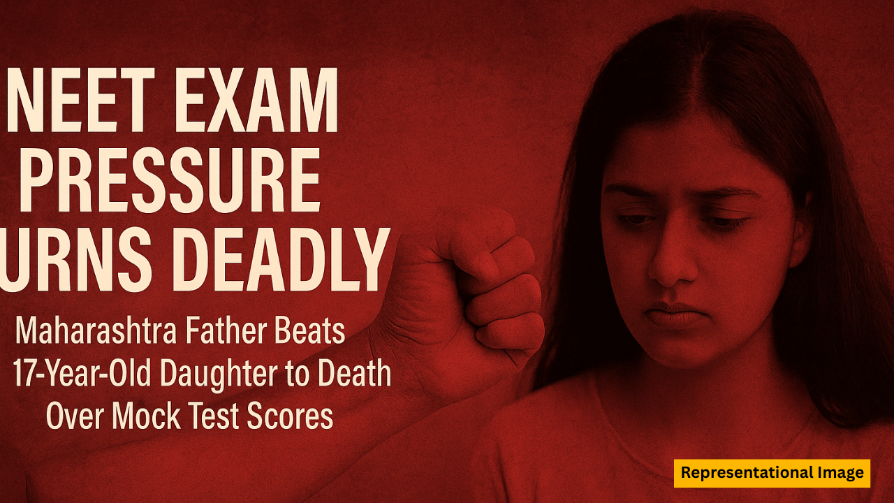 Tragedy of NEET Exam Pressure: Teenage Girl Beaten to Death by Father in Maharashtra