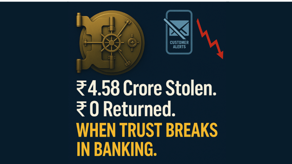 ICICI Bank relationship manager Sakshi Gupta siphoned ₹4.58 crore from over 40 customers by manipulating account alerts. She lost the funds in stock market trades before being arrested in Chittorgarh.