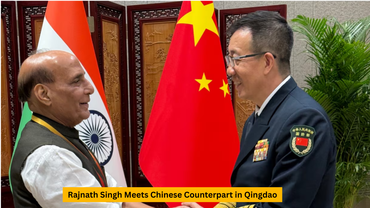 Cautious Optimism as Rajnath Singh Meets Chinese Defence Minister in Qingdao