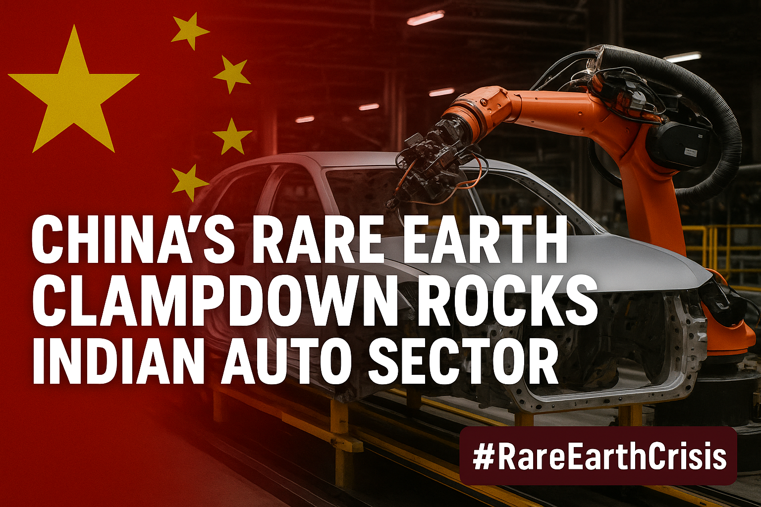 China’s Rare Earth Element Clampdown Jolts Indian Auto Sector: EV Production at Risk, Stocks Tumble