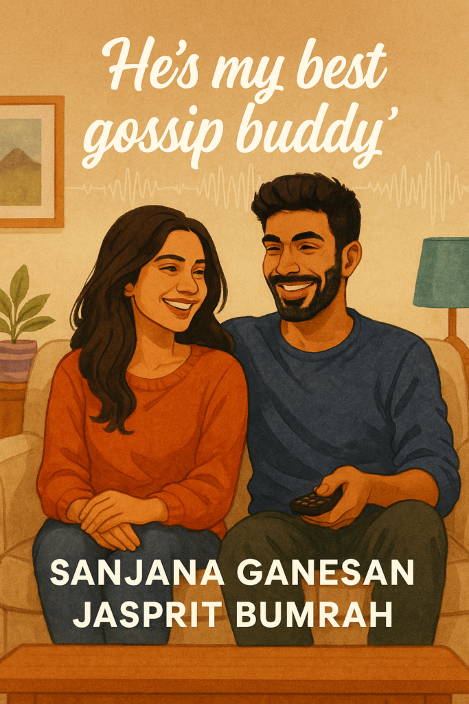 Sanjana Ganesan’s Adorable Podcast Banter About Life with Jasprit Bumrah