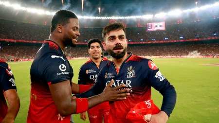 Virat Kohli’s emotional reaction after RCB’s historic maiden IPL victory has gone viral. Cameras captured the iconic cricketer in tears, embraced by Anushka Sharma, as fans flooded social media with love and pride.
