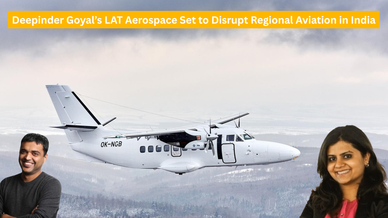 Deepinder Goyal’s LAT Aerospace Set to Disrupt Regional Aviation in India