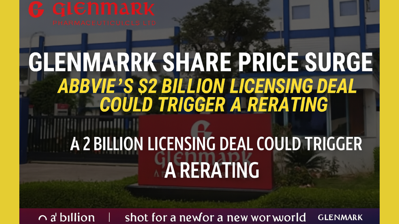 Glenmark Share Price Surges on AbbVie Mega Deal: Is This the Pharma Rerating India Was Waiting For?