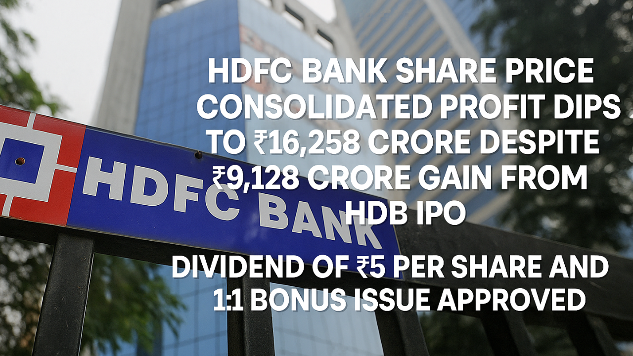 📈 HDFC Bank Share Price Analysis: Solid Fundamentals Amid Short-Term Pressure — Should You Buy Now?