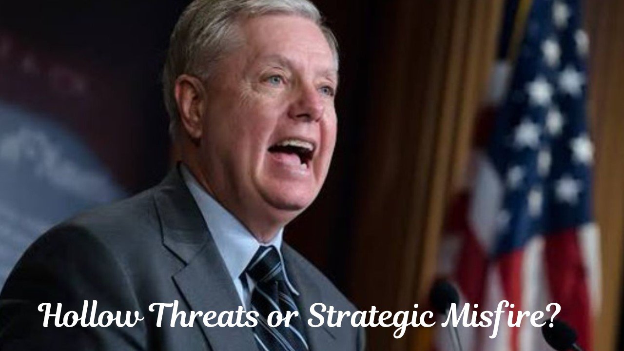 🌍 “We’ll Crush Your Economy”: Senator Lindsey Graham’s Threat to India, China, and Brazil Over Russian Oil Imports Raises Eyebrows