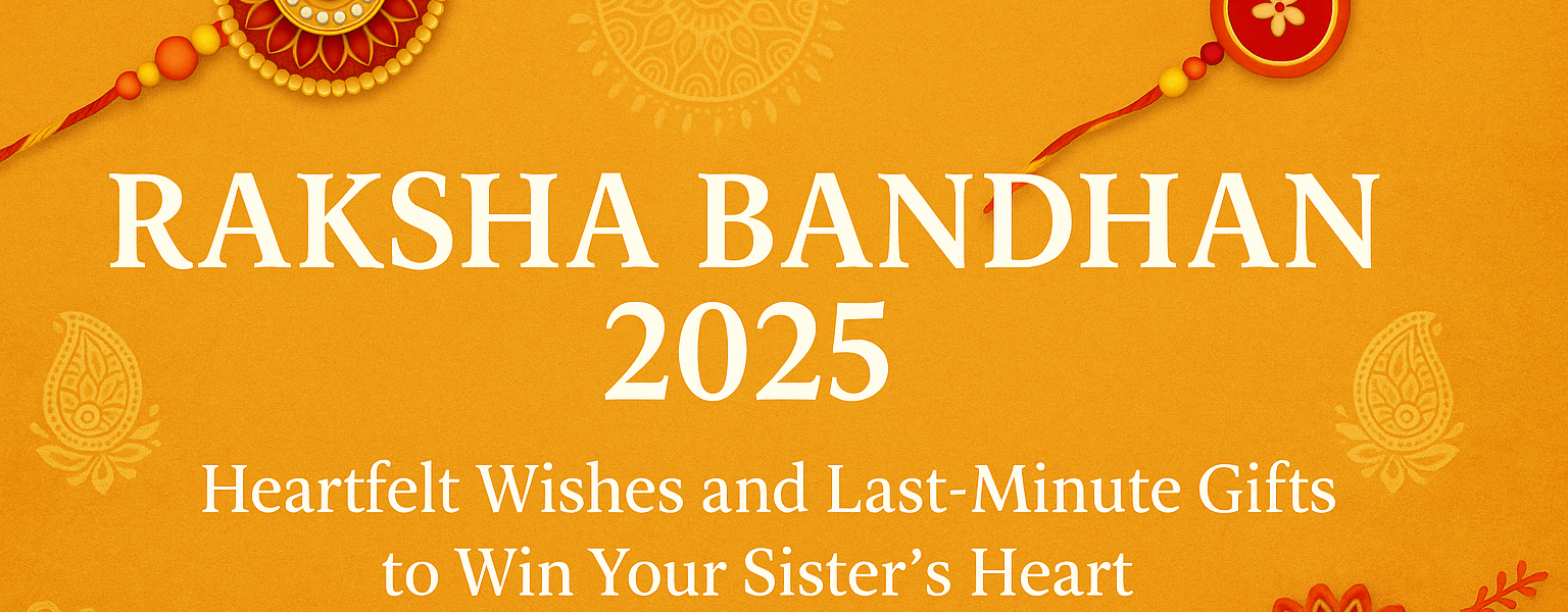 Raksha bandhan wishes 2025