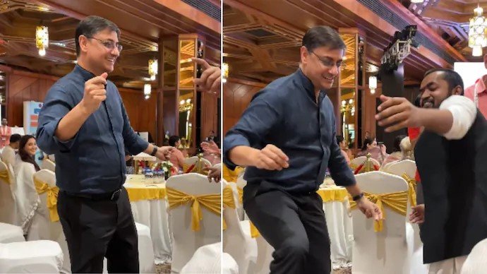 Sanjeev Sanyal viral video, PM Adviser Sanjeev Sanyal, Sanjeev Sanyal Ram bhajans, Swarajya Conclave 2025