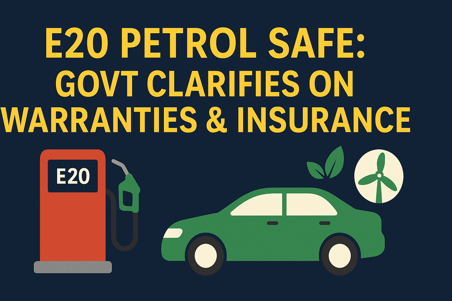 Government Clarifies Ethanol Fuel Does Not Void Vehicle Warranty or Insurance