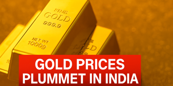 Gold prices India drop