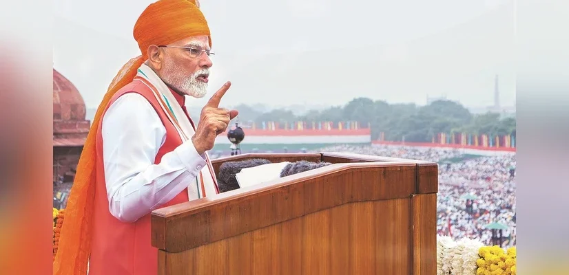 narendra modi speech on independence day 2025