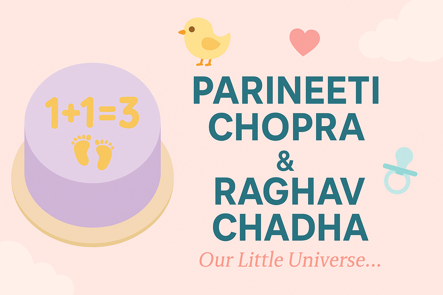 Parineeti Chopra & Raghav Chadha Announce Pregnancy With Sweetest Post: “Our Little Universe…”