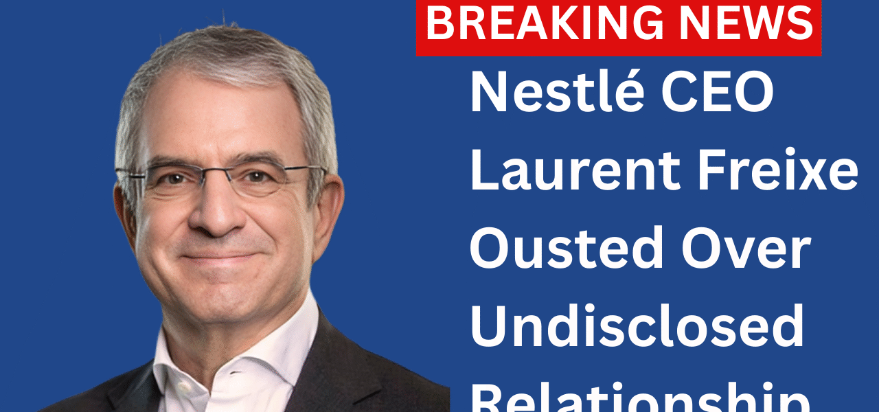 Nestle CEO Laurent Freixe
