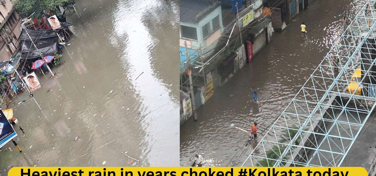 heavy rain in kolkata