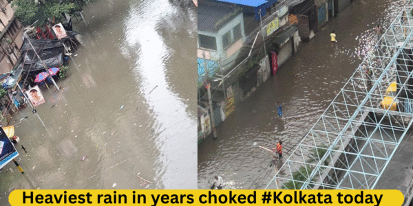 heavy rain in kolkata