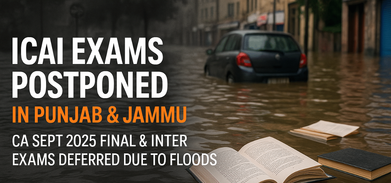icai exams postponed