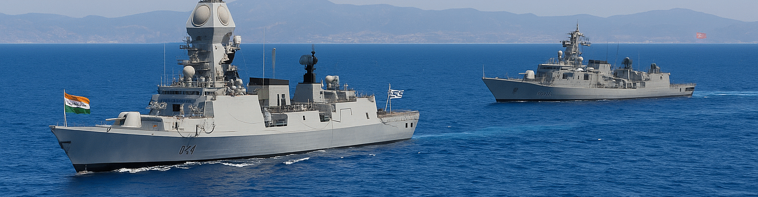 India Greece Naval Exercise