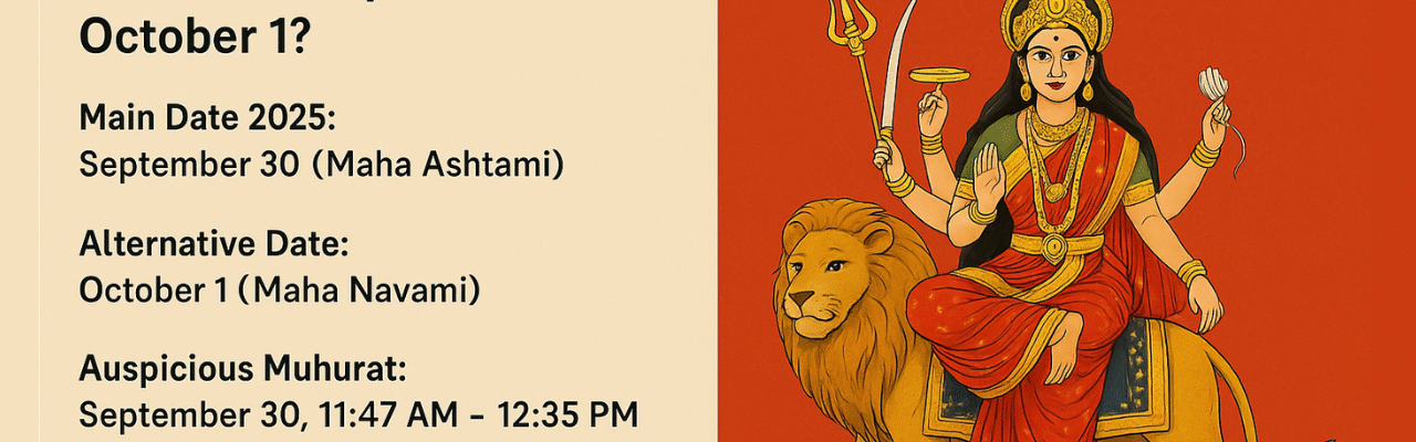 Navratri Navami 2025 Kanya Pujan