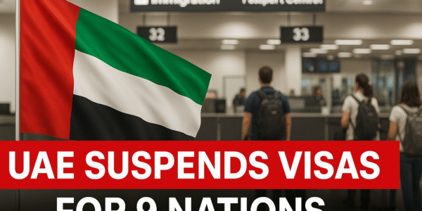 UAE Visa Ban- Suspends Tourist and Work Visas