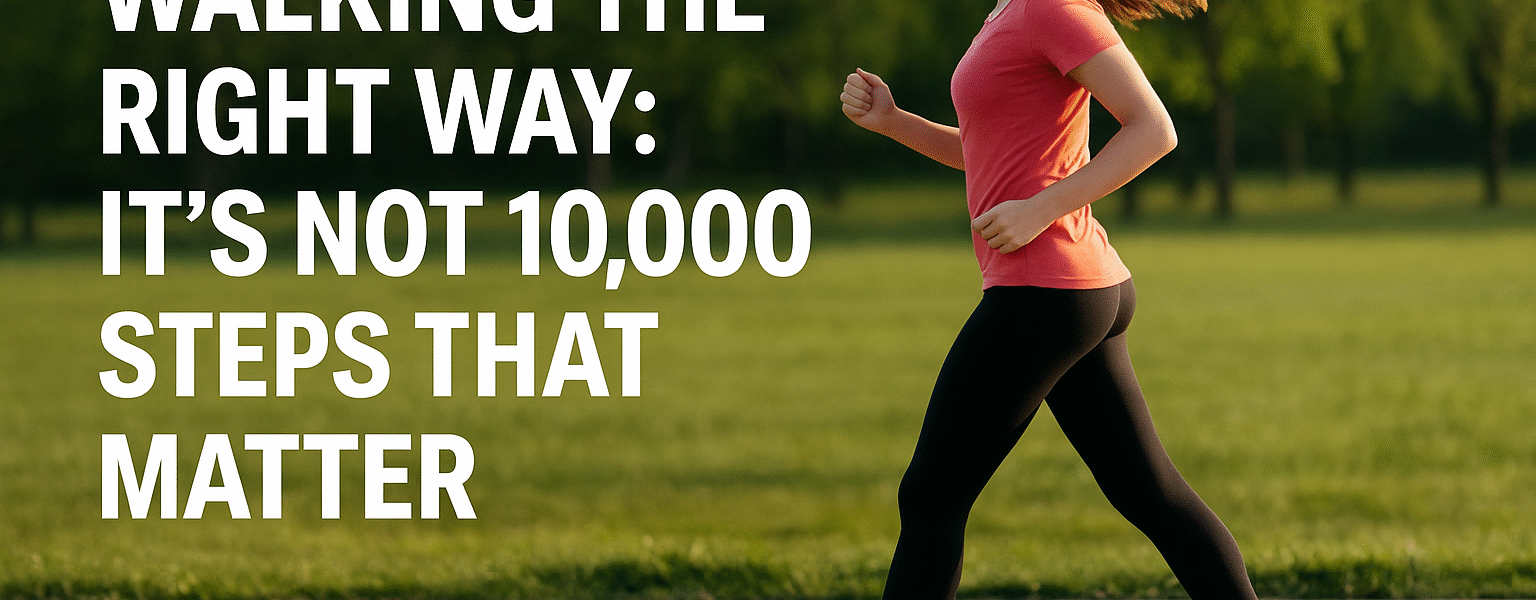 New Study Busts the “10000 Steps” Myth and Reveals