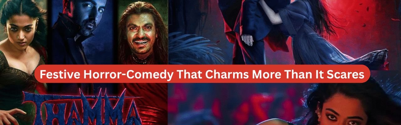 Thamma Review: Ayushmann Khurrana & Rashmika Mandanna Deliver a Festive Horror-Comedy That Charms More Than It Scares 23 Thamma Review