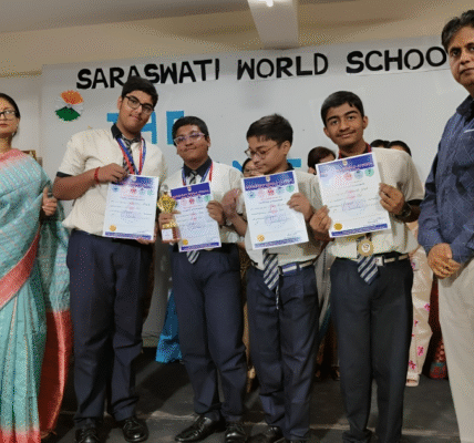 Saraswati World School lantern fest 2025