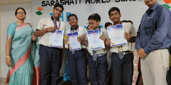 Saraswati World School lantern fest 2025