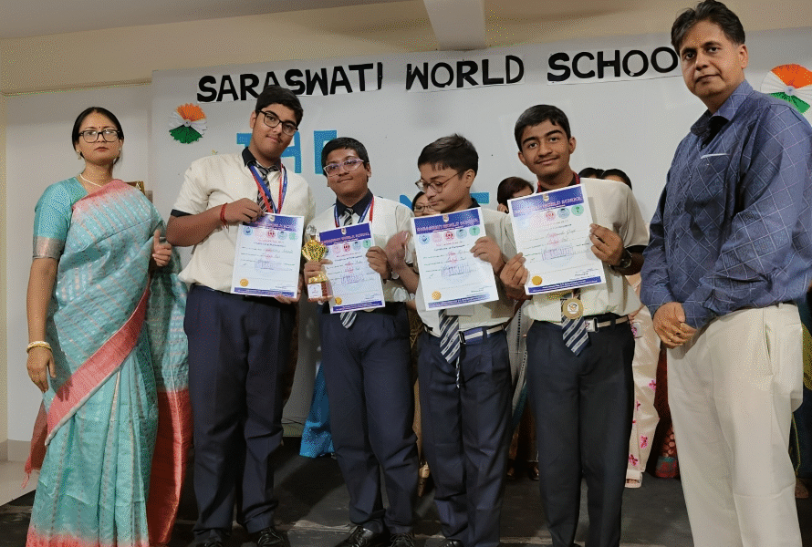 Saraswati World School lantern fest 2025