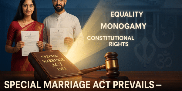 Jharkhand High Court Verdict: Special Marriage Act Ruling Overrides All Personal Laws in Interfaith Marriages 10 Special Marriage Act Ruling