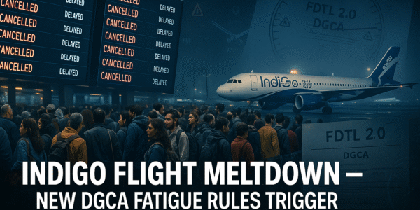 IndiGo Flight Meltdown: New DGCA Fatigue Rules Trigger Nationwide Cancellations & Airport Chaos 6 IndiGo Flights Network