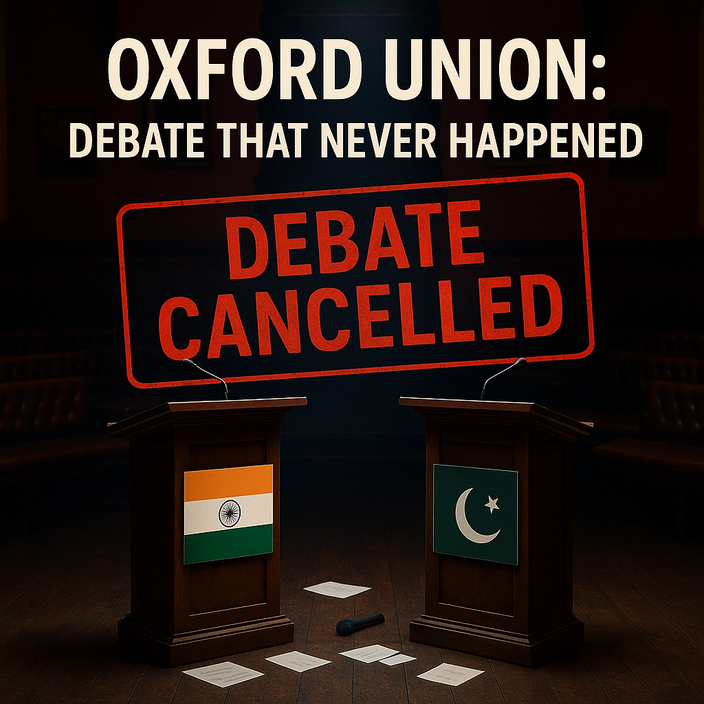 No-Show at Oxford Union debate